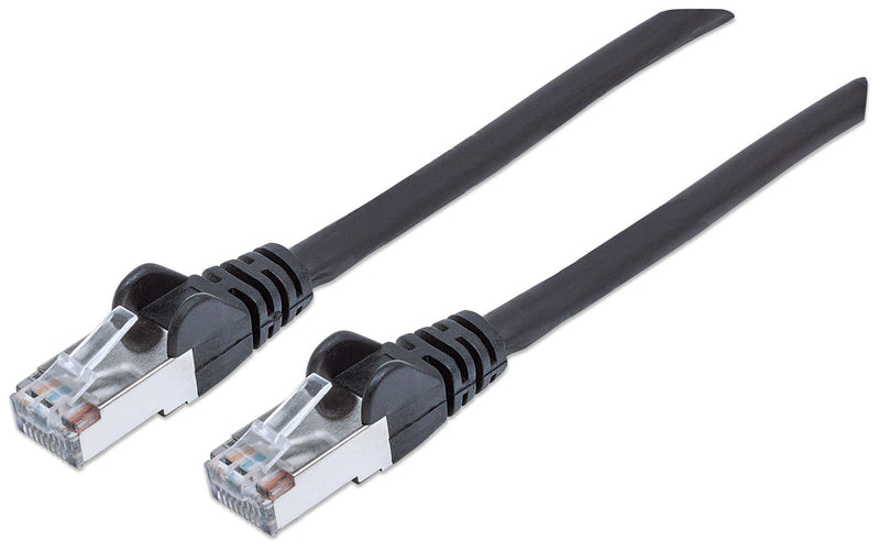 Intellinet 7.5m Cat6 S/FTP netværkskabel Sort 7,5 m S/FTP (S-STP)