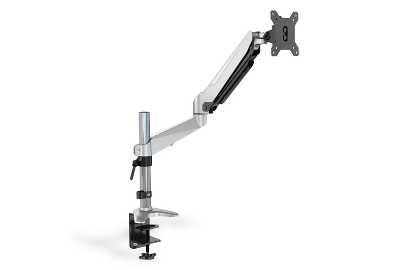 Digitus DA-90351 skærmbeslag og -stativer 68,6 cm (27") Skrivebord Sort, Sølv