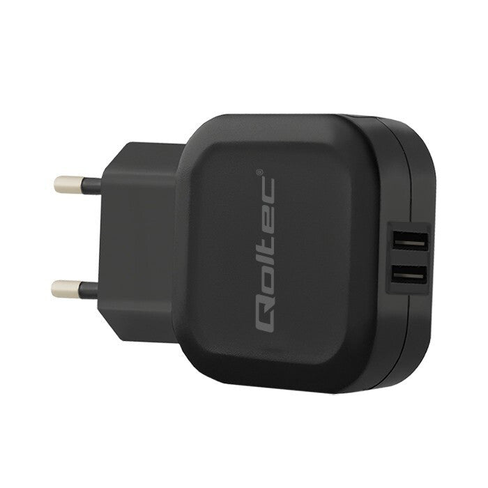 Qoltec 50186 oplader til mobil enhed Smartphone, Tablet Sort Vekselstrøm Indendørs