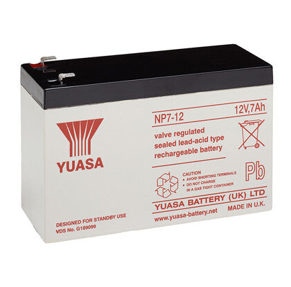Yuasa NP7-12L Blybatterier (VRLA) 12 V