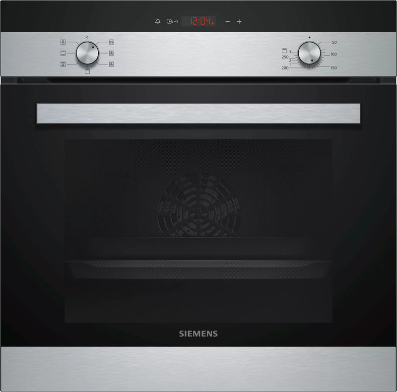 Siemens iQ100 HB113FBS1 ovn 66 L Sort, Rustfrit stål