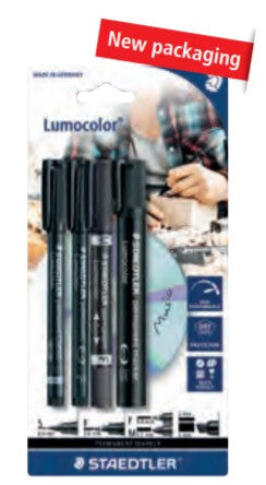 Staedtler 60 BK speedmarker Sort 4 stk