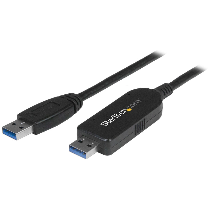 StarTech.com USB3LINK USB-kabel USB 3.2 Gen 1 (3.1 Gen 1) 1,8 m USB A 5 Gbit/sek. Sort