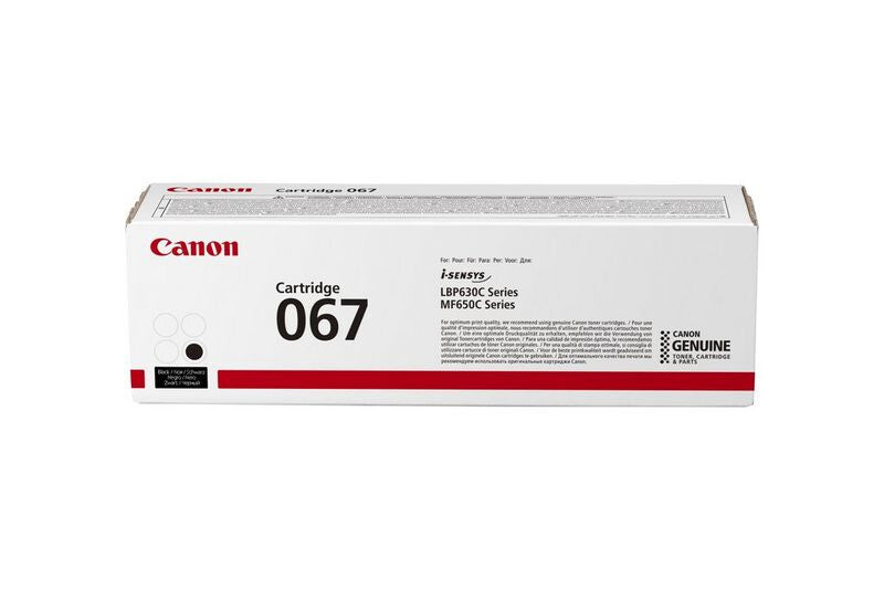 Canon 067 tonerpatron 1 stk Original Sort