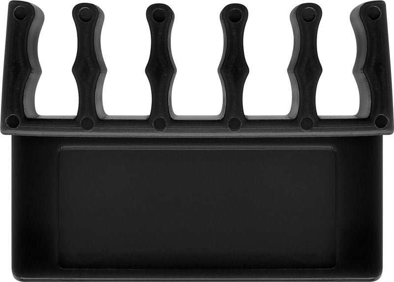 Goobay 70433 kabelorganisator Skrivebord Kabelholder Sort 2 stk