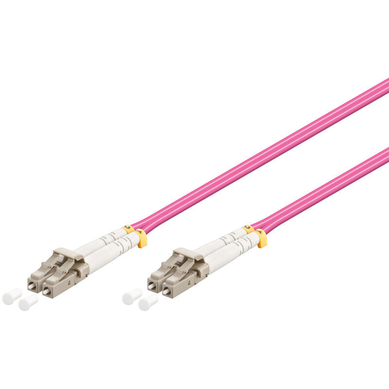 Goobay 95934 InfiniBand og fiberoptisk kabel 1 m LC Lyserød
