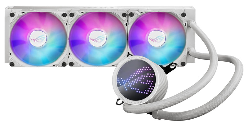 ASUS ROG Ryuo III 360 ARGB White Edition Processor Alt-i-en væskekøler 12 cm Hvid