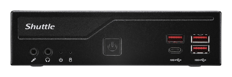 Shuttle DB860 PC barebone 1,35 L størrelse PC Sort Intel B860 LGA 1851 (Socket V1)