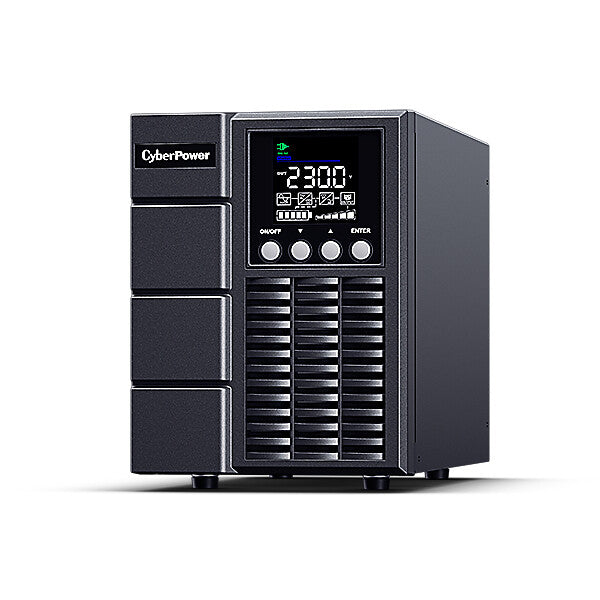 CyberPower OLS1000EA UPS-enhed Dobbeltkonvertering (online) 1 kVA 900 W 3 AC stikkontakt(er)