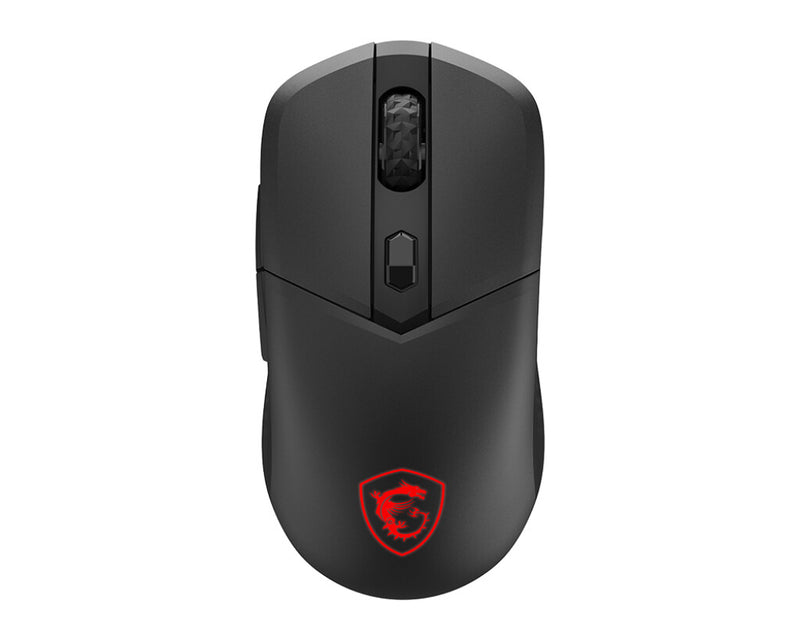 MSI VERSA 300 ELITE WIRELESS mus Spil Højre hånd RF Wireless + Bluetooth + USB Type-C Optisk 26000 dpi