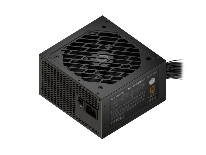 GENESIS Nihon 650NM enhed til strømforsyning 650 W 20+4 pin ATX ATX Sort