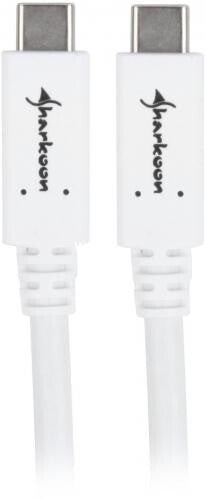 Sharkoon 4044951021178 USB-kabel USB 3.2 Gen 1 (3.1 Gen 1) 0,5 m USB C Hvid