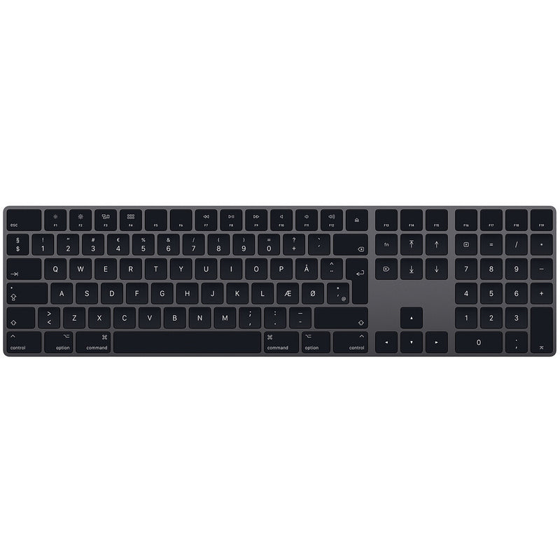 Apple Magic Keyboard tastatur Universel Bluetooth QWERTY Dansk Grå