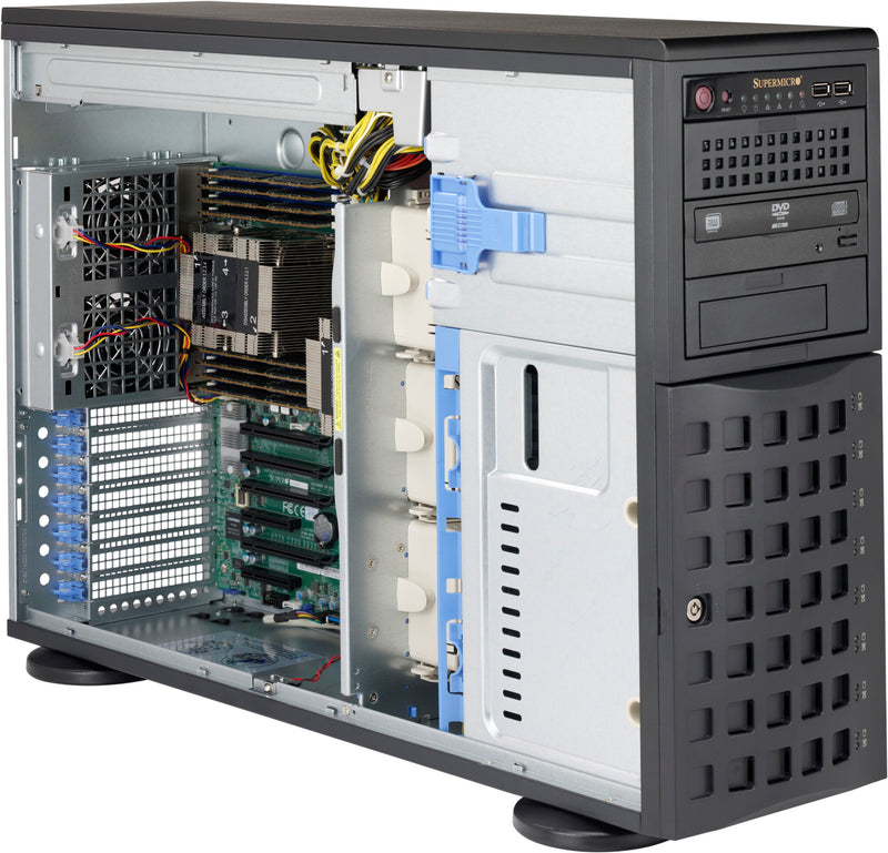 Supermicro CSE-745BAC-R1K23B computeretui Full Tower Sort 1230 W