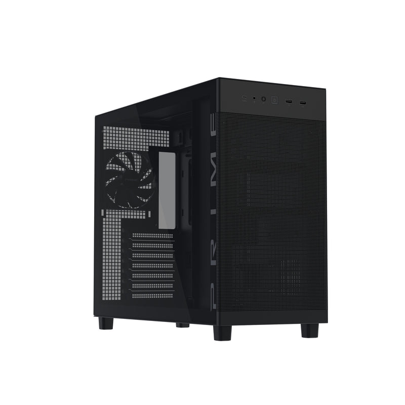 ASUS PRIME AP303 TG Black Midi Tower Sort