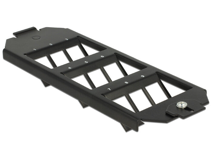 DeLOCK 86281 monteringssæt Sort Metal