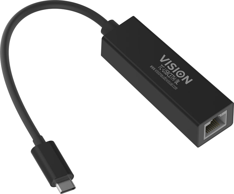 Vision TC-USBCETH/BL netværkskort Ethernet