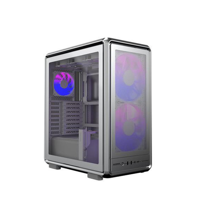 Cooler Master MasterFrame 500 Mesh Midi Tower Sort, Transparent