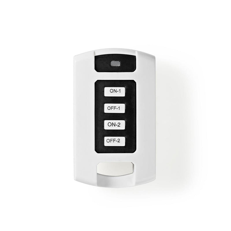 Nedis RFRC220WT fjernbetjening RF trådløst Universel Tryk på knapper