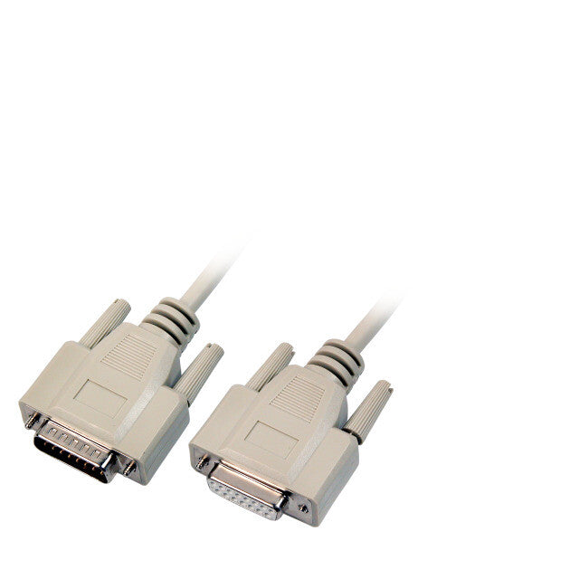 EFB Elektronik K5129.2 serielkabel Beige 2 m D-Sub 15