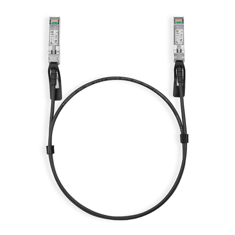 TP-Link Omada TL-SM5220-1M InfiniBand og fiberoptisk kabel SFP+ DAC Sort