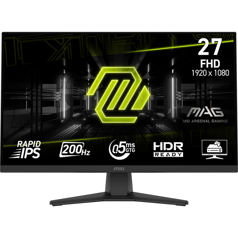 MSI MAG 272F computerskærm 68,6 cm (27") 1920 x 1080 pixel Fuld HD Sort