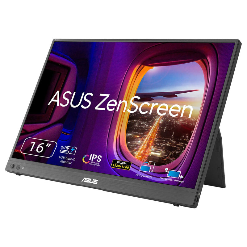 ASUS ZenScreen MB16FC computerskærm 40,6 cm (16") 1920 x 1200 pixel WUXGA LCD Sort