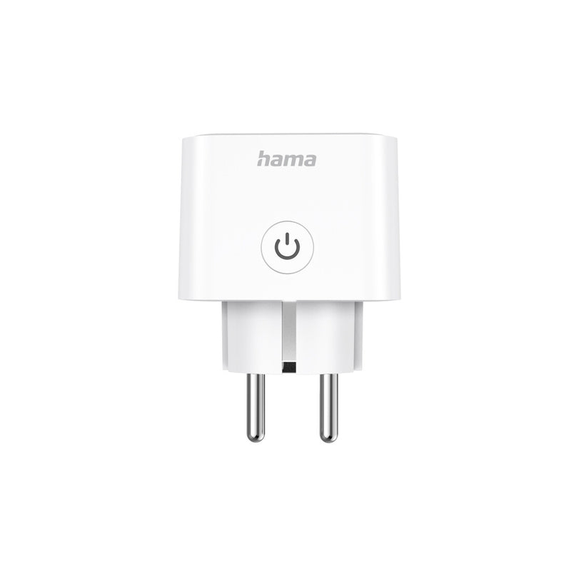 Hama 00176638 stikkontakt CEE 7/7 Hvid