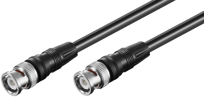 Goobay 71433 koaxial kabel RG-58 0,5 m BNC Sort