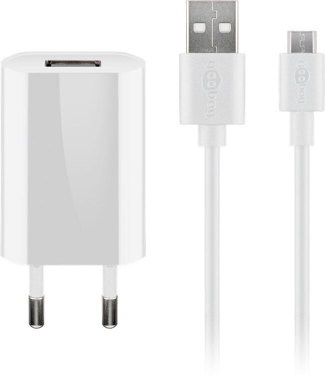 Goobay 44983 oplader til mobil enhed Universel Hvid Vekselstrøm Indendørs