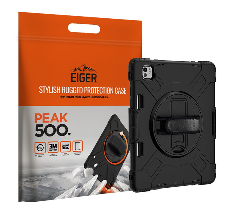 EIGER EGPE00171 tablet etui 27,9 cm (11") Cover Sort
