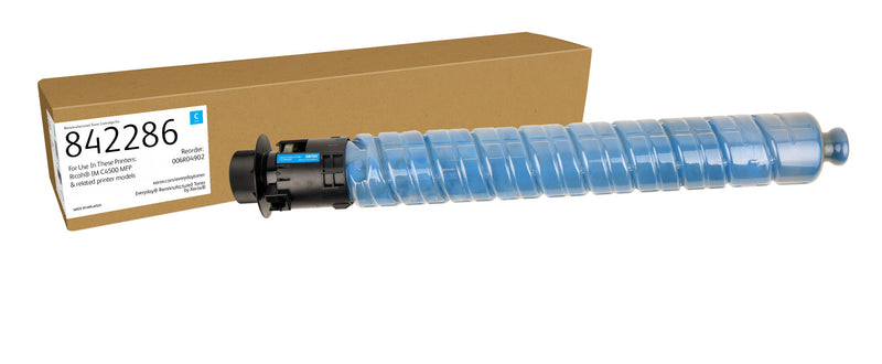 Everyday™ Cyan Remanufactured Toner by Xerox compatible with Ricoh 842286, Standard kapacitet