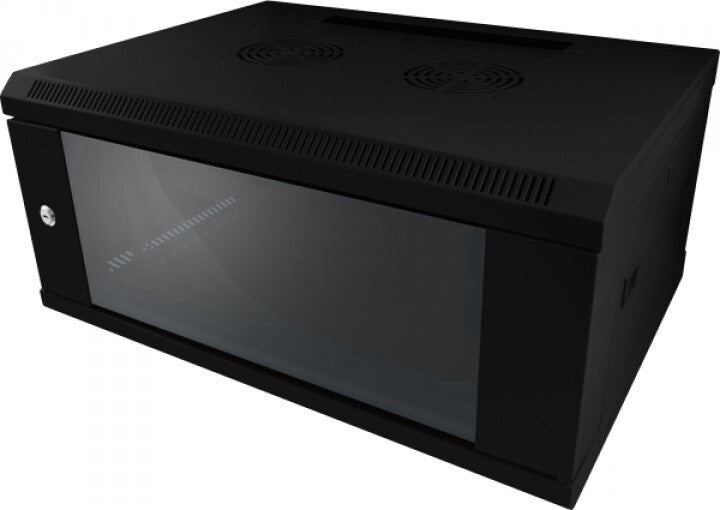 ALLNET ALL-SMC6409SCHWARZ stativ 9U Vægmonteret stativ Sort