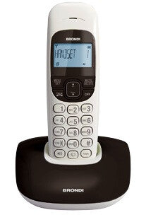 Brondi Nice DECT telefon Nummervisning Sort, Hvid