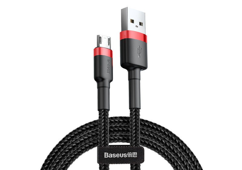Baseus Cafule USB-kabel 2 m USB A Micro-USB A Sort, Rød