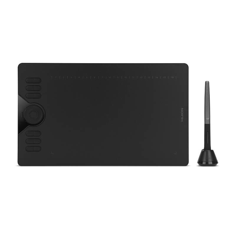 HUION HS610 tegneplade Sort 5080 lpi 254 x 158,8 mm USB
