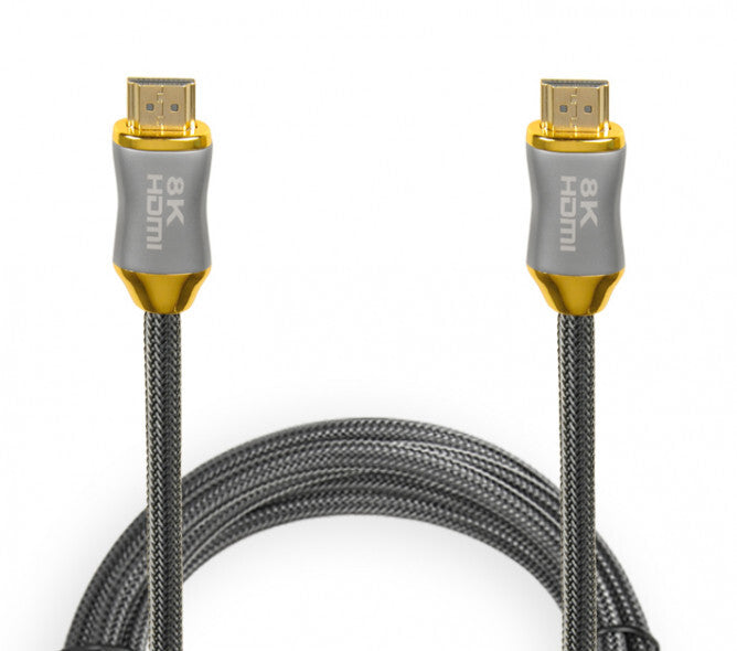 iBox HD08 HDMI-kabel 2 m HDMI Type A (Standard) Sølv