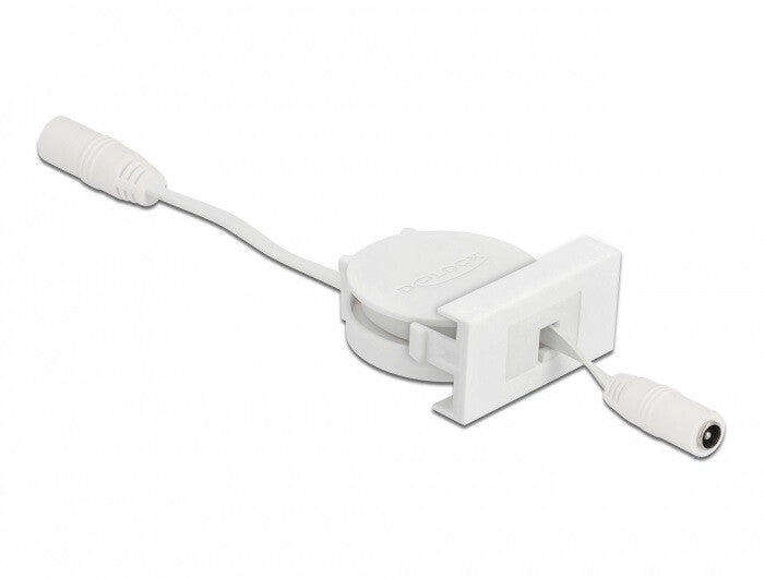 DeLOCK 81376 el-ledning Hvid 0,62 m 5.5 x 2.1 mm