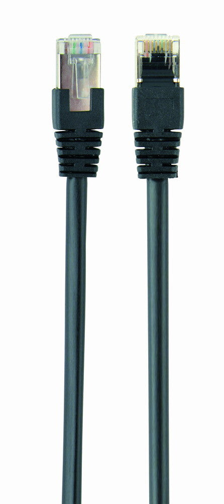 Gembird PP22-0.5M/BK netværkskabel Sort 0,5 m Cat5e