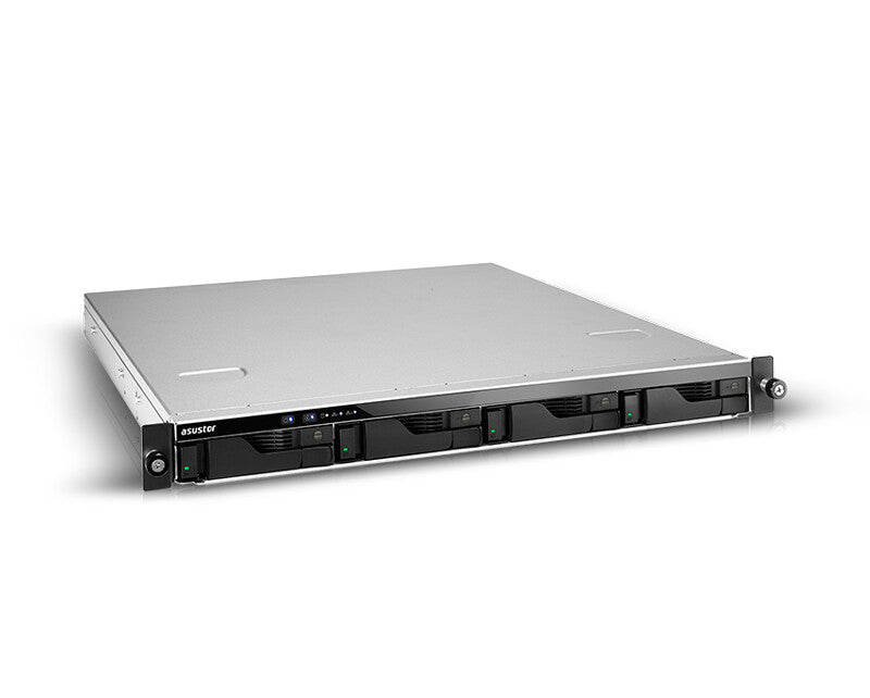 Asustor Lockerstor 4RD NAS Stativ (1U) Intel Atom® C3538 8 GB DDR4 Grå