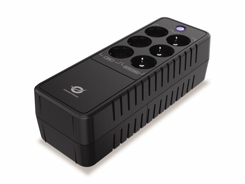 Conceptronic ZEUS09E UPS-enhed Standby (offline) 0,85 kVA 490 W 6 AC stikkontakt(er)