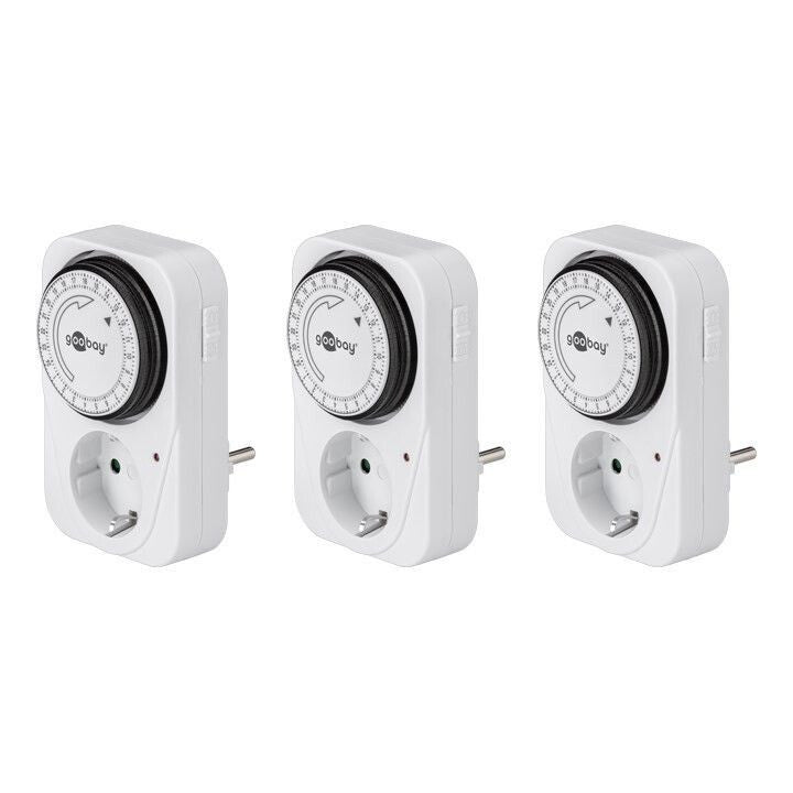 Goobay 55539 elektronisk tæller Hvid Daglig timer