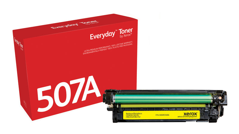 Everyday™ Gul Toner by Xerox compatible with HP 507A (CE402A), Standard kapacitet