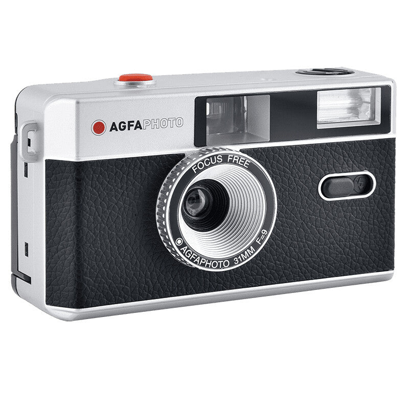 AgfaPhoto 603000 filmkamera Kompakt filmkamera 35 mm Sort, Sølv