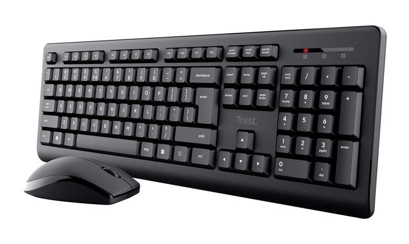 Trust Primo tastatur Mus inkluderet Universel RF trådløst QWERTY US engelsk Sort