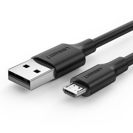 Ugreen 60135 USB-kabel USB 2.0 0,5 m USB A Micro-USB B 0,48 Gbit/sek. Sort