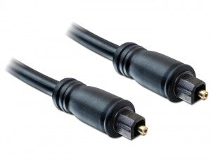 DeLOCK 82887 lydkabel 1 m Toslink Sort