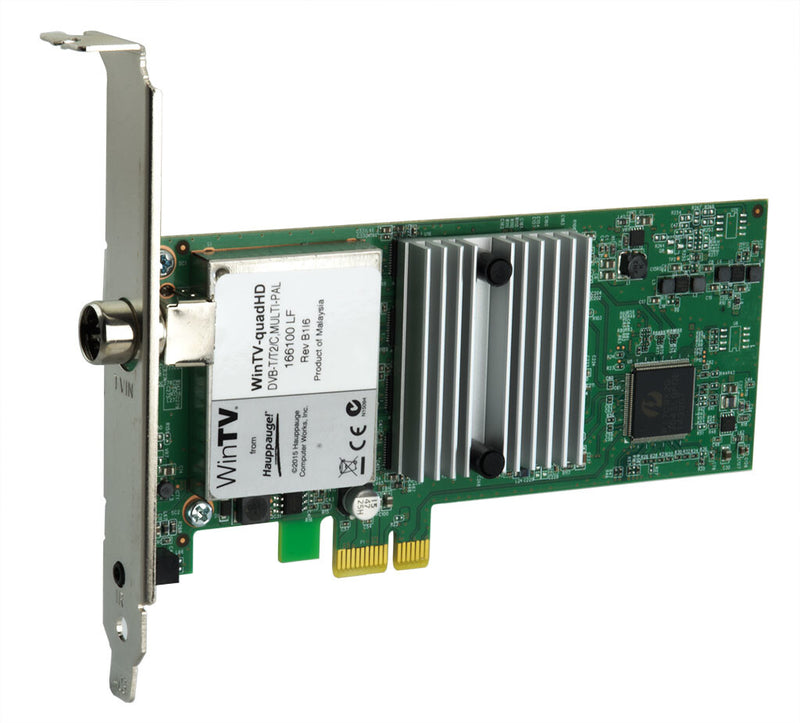 Hauppauge WinTV quadHD Intern DVB-C, DVB-T, DVB-T2 PCI Express