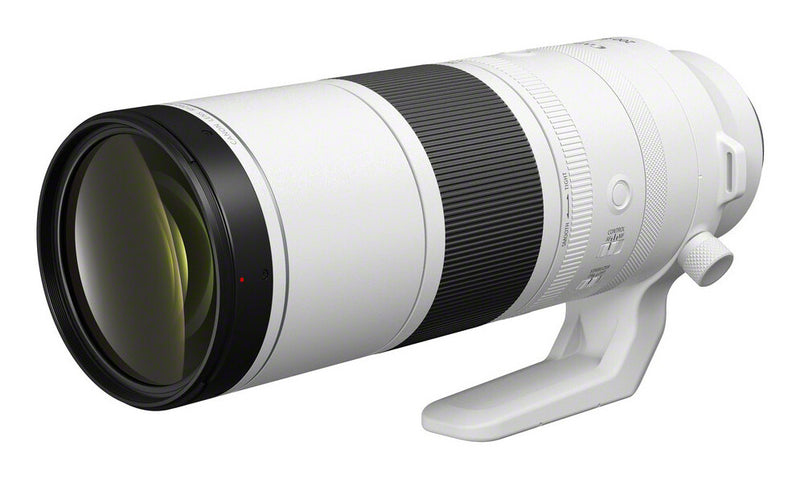 Canon RF 200-800 mm F6.3-9 IS USM MILC Telefoto zoomobjektiv Sort, Hvid