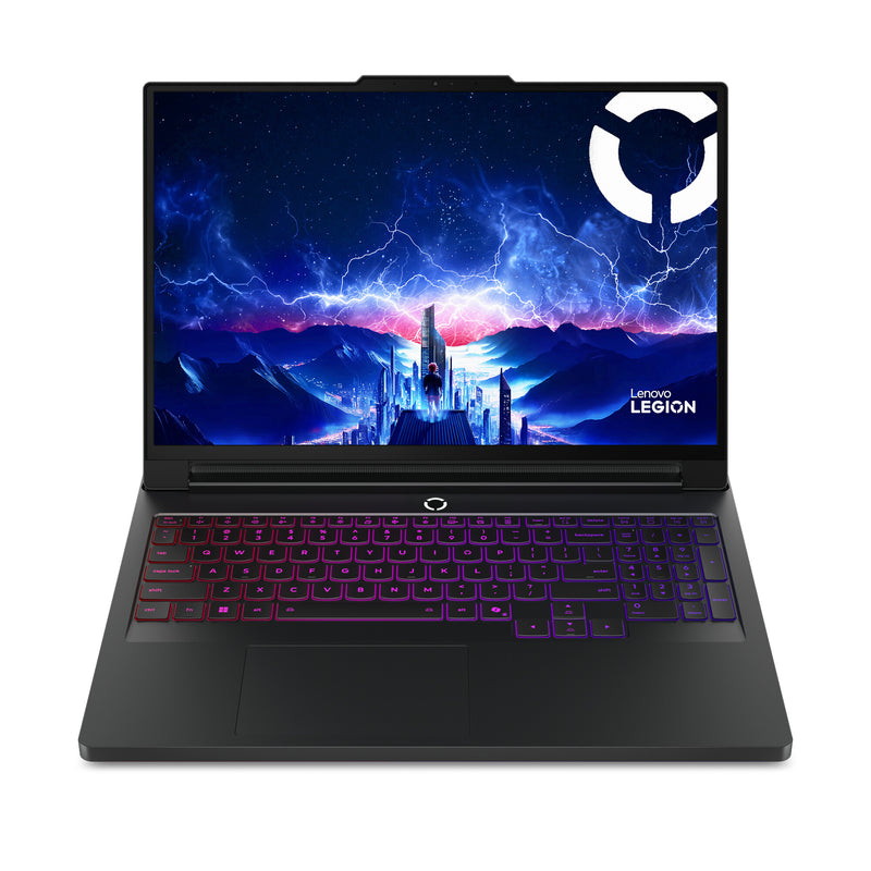 Lenovo Legion Pro 7 16IAX10H Intel Core Ultra 9 275HX Laptop 40,6 cm (16") WQXGA 64 GB DDR5-SDRAM 2 TB SSD NVIDIA GeForce RTX 5080 Wi-Fi 7 (802.11be) Windows 11 Home Sort Tysk